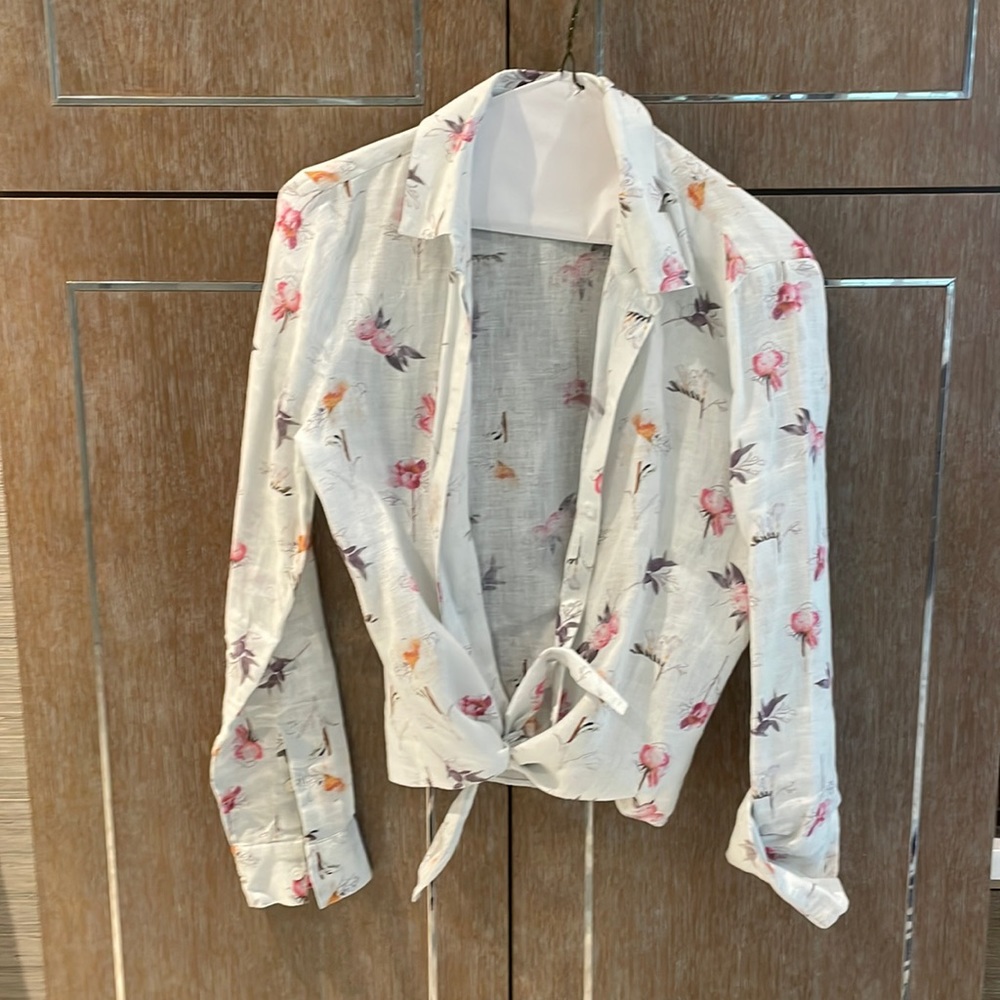 Ecru blouse